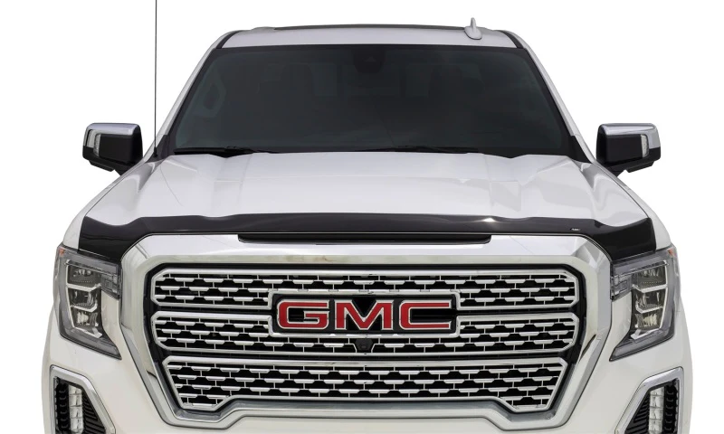 Husky Liners 16-18 Chevrolet Silverado 1500 Aeroskin Hood Protector - Smoke - Image 2