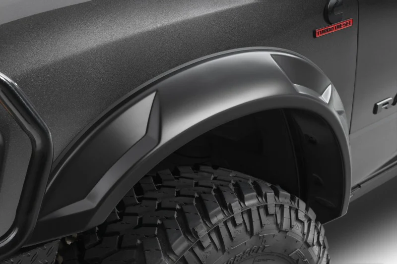 Husky Liners 19-23 RAM 2500/3500 DRT Style Fender Flares (Smooth) 4pc - Blk - Image 3
