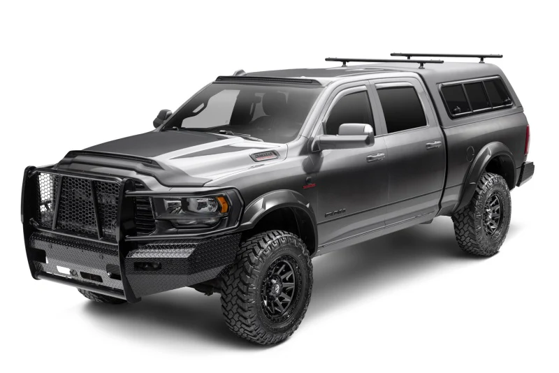 Husky Liners 19-23 RAM 2500/3500 DRT Style Fender Flares (Smooth) 4pc - Blk - Image 6