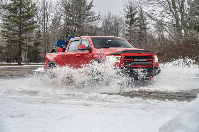 Husky Liners 19-25 RAM 1500 Excl. Rebel/TRX Models Aeroskin II Low Profile - Tex. Black - Image 4