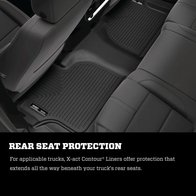 Husky Liners 2007-2014 Jeep Wrangler (2Dr/4Dr Unlimited) X-Act Contour Black Front Floor Liners - Image 13