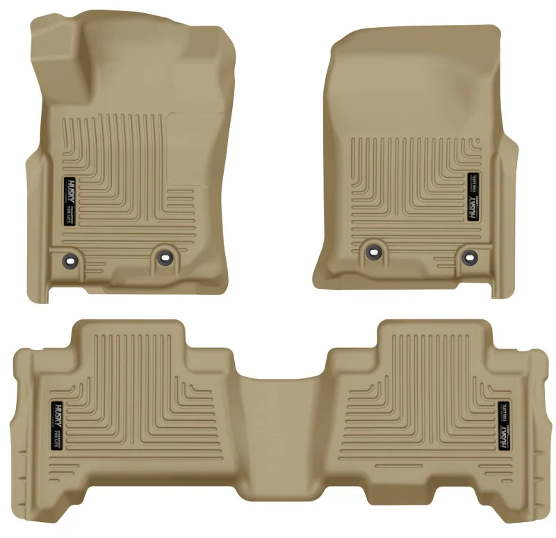 Husky Liners 2013 Toyota 4Runner WeatherBeater Tan Front & 2nd Seat Floor Liners - Image 2