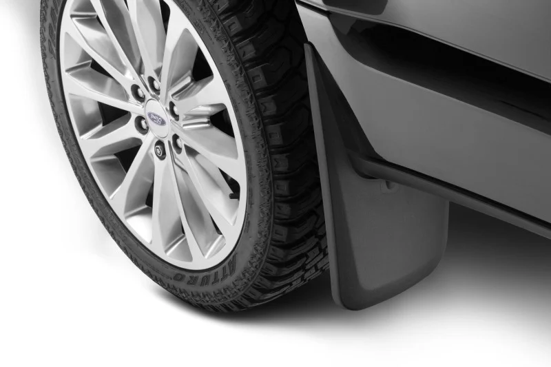 Husky Liners 2015-2017 Ford F-150 w/ OE Fender Flares Front and Rear Mud Guards - Black - Image 3