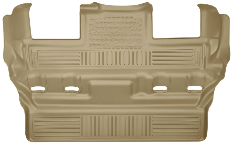 Husky Liners 2015 GM Escalade/Tahoe/Yukon WeatherBeater Tan 3rd Seat (Bucket 2nd) Floor Liner - Image 4