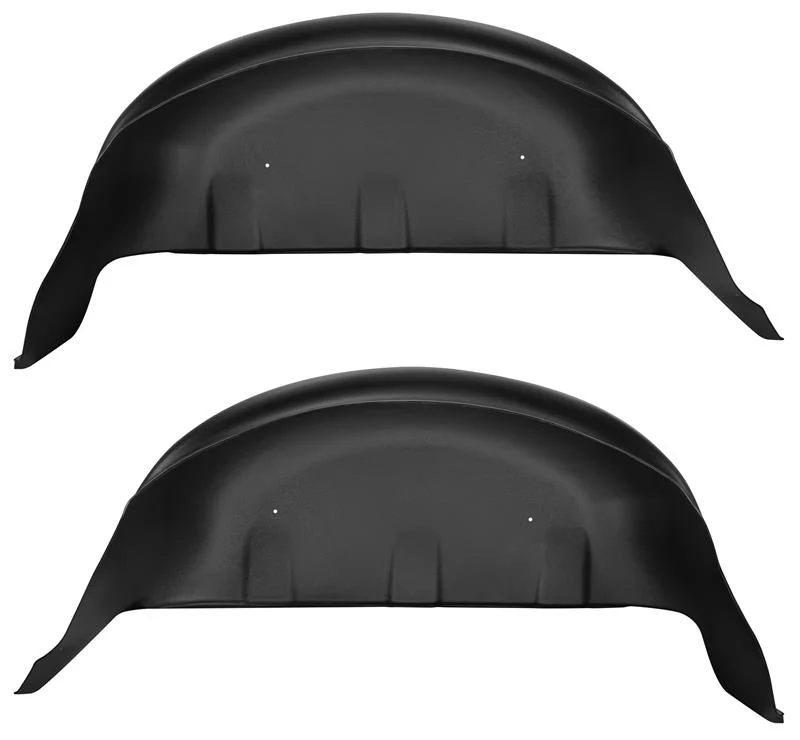 Husky Liners 2017 Ford F-250 Super Duty / 2017 Ford F-350 Super Duty Black Rear Wheel Well Guards - Image 3