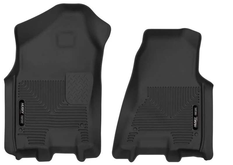 Husky Liners 2019 Ram 1500 Crew Cab WeatherBeater Black Front Row Floor Liners - Image 2