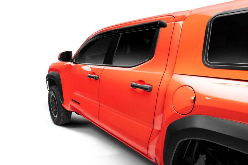 Husky Liners 2024 Toyota Tacoma DC Ventvisor Low Profile (4pc) - Smoke - Image 4