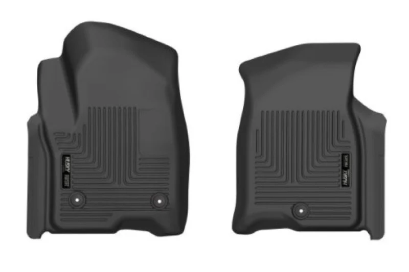 Husky Liners 21-23 Chevy Tahoe / 21-23 Cadillac Escalade X-Act Contour Black Front Seat Floor Liners - Image 9