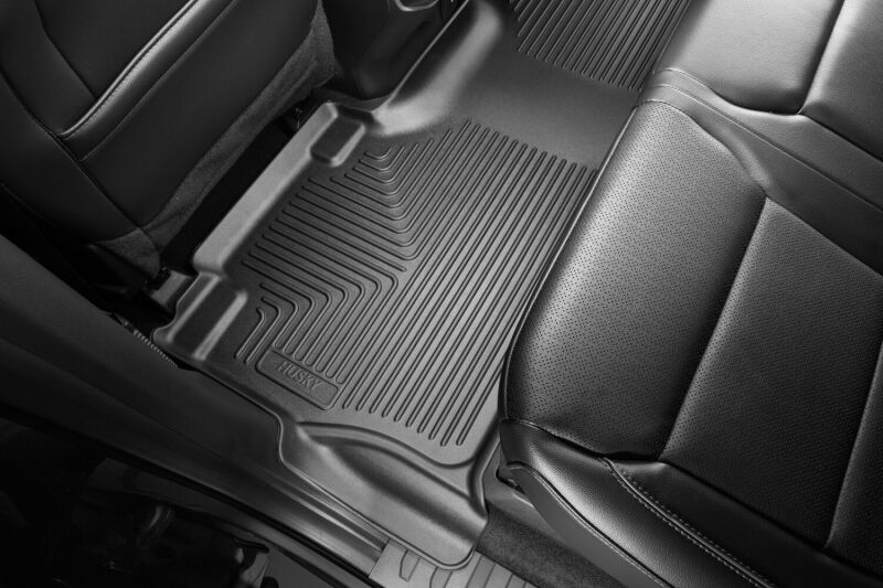 Husky Liners 21-24 Ford F-150 SuperCrew Weatherbeater Black Front & 2nd Seat Floor Liners - Image 3