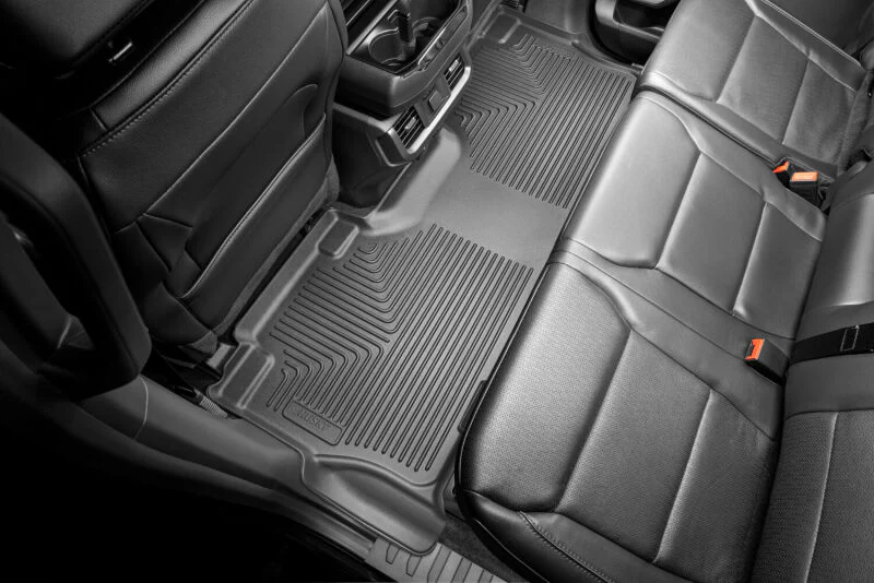 Husky Liners 21-24 Ford F-150 SuperCrew Weatherbeater Black Front & 2nd Seat Floor Liners - Image 4