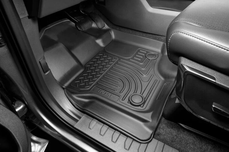 Husky Liners 21-24 Ford F-150 SuperCrew Weatherbeater Black Front & 2nd Seat Floor Liners - Image 5