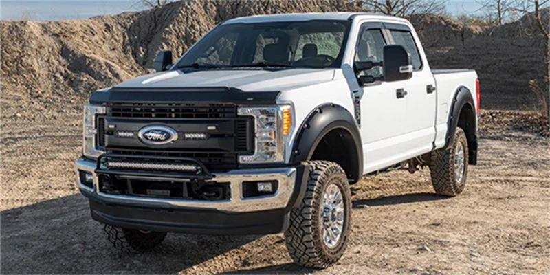 Husky Liners 23-25 Ford F-250/350/450 Super Duty Aeroskin II - Tex. Blk - Image 2