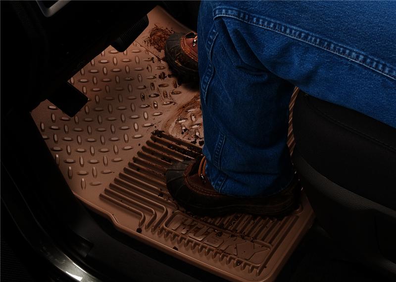 Husky Liners 80-12 Ford F-150/00-05 Ford Excursion Heavy Duty Black 2nd Row Floor Mats - Image 5