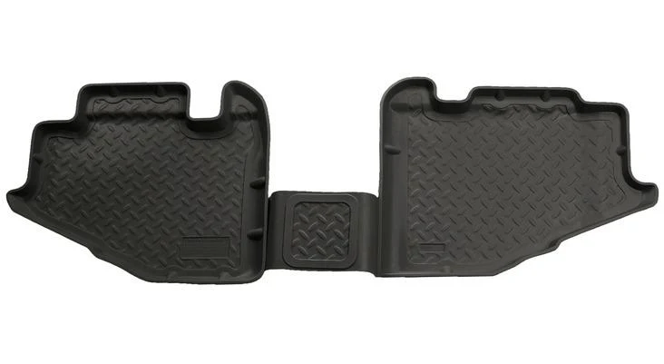 Husky Liners 97-05 Jeep Wrangler Classic Style 2nd Row Black Floor Liners - Image 2