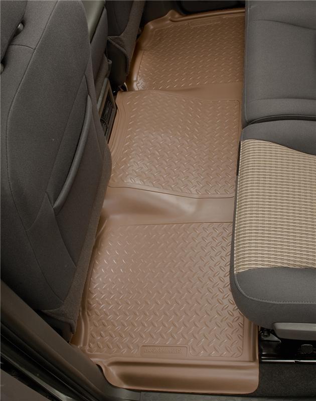 Husky Liners 97-05 Jeep Wrangler Classic Style 2nd Row Tan Floor Liners - Image 4