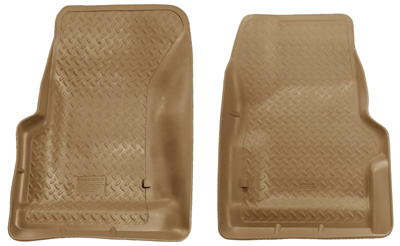 Husky Liners 97-06 Jeep Wrangler Classic Style Tan Floor Liners - Image 3