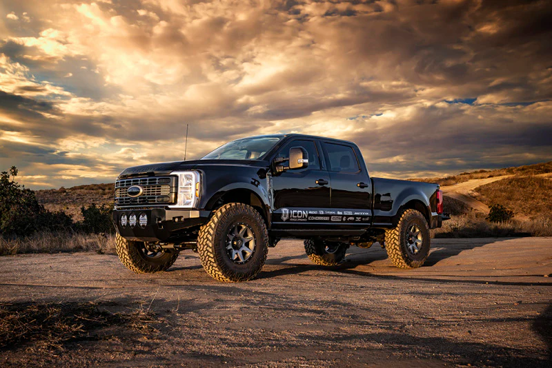 ICON 2005+ Ford F-250/F-350 2.5 Centerline Steering Stabilizer Kit - Image 4