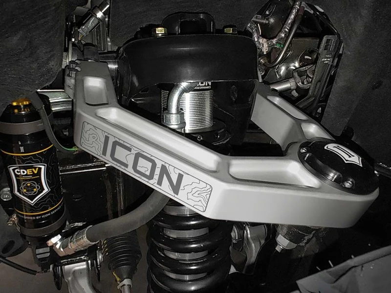 ICON 2021+ Ford Bronco Billet Upper Control Arm Delta Joint Kit - Image 2