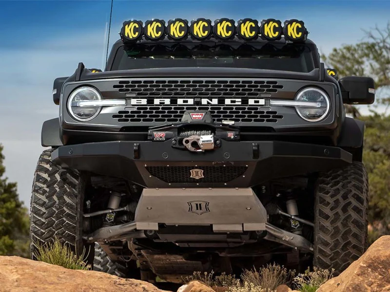ICON 2021+ Ford Bronco Hoss 1.0 Front EXP Coilover 2.5in - Image 5