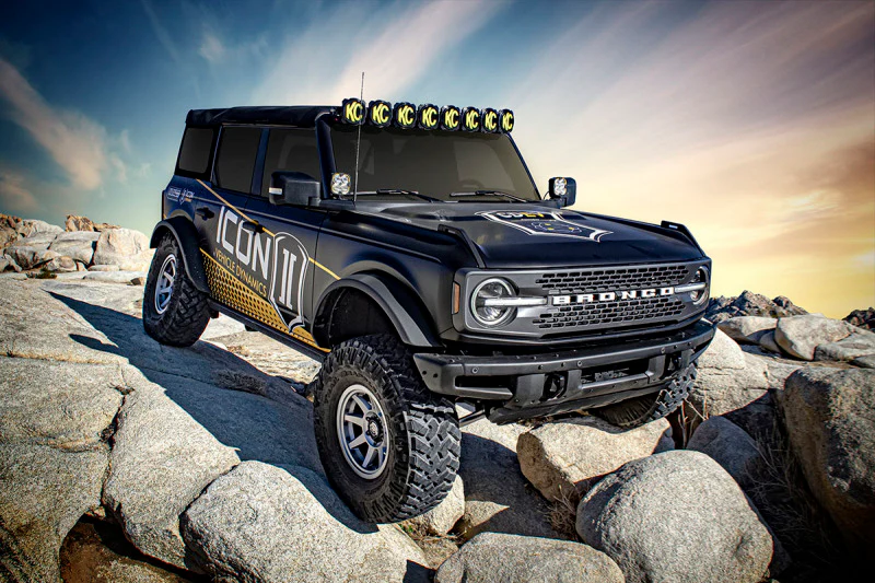 ICON 2021+ Ford Bronco Hoss 1.0 Front EXP Coilover 2.5in - Image 7