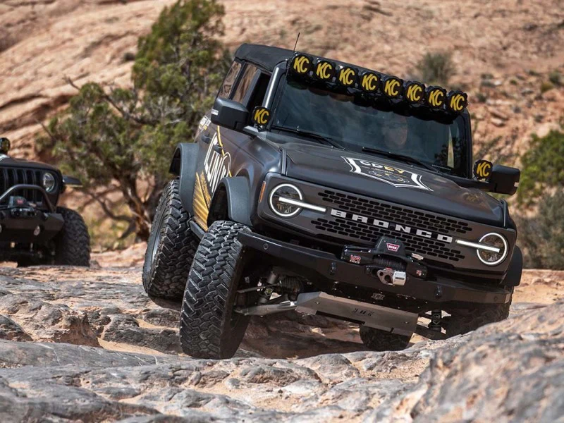 ICON 2021+ Ford Bronco Hoss 1.0 Front EXP Coilover 2.5in - Image 8