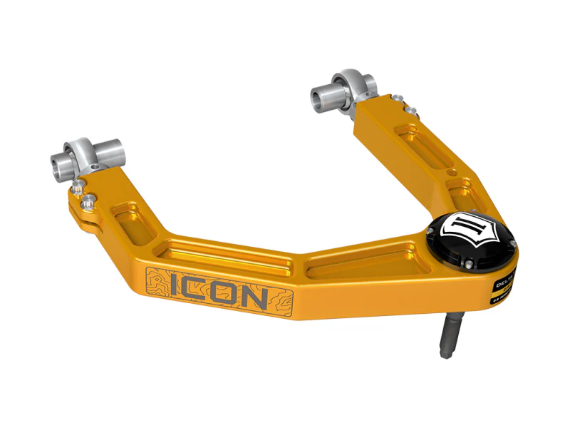 ICON 2024 Toyota Tacoma Billet Upper Control Arm w/ Delta Joint Pro - Gold Anodized - Image 4