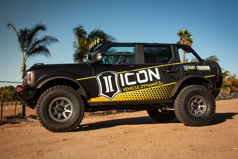 ICON 21+ Ford Bronco Tubular Rear Track Bar Kit - Adjustable - Image 4