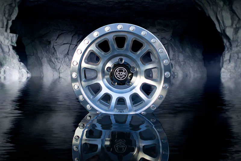 ICON Hulse 18x9 5x150 25mm Offset 6in BS Silver Machined - Image 2