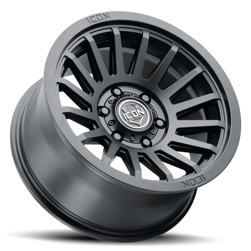 ICON Recon SLX 17x8.5 6x5.5 BP 25mm Offset 5.75in BS 95.1mm Bore Satin Black Wheel - Image 5