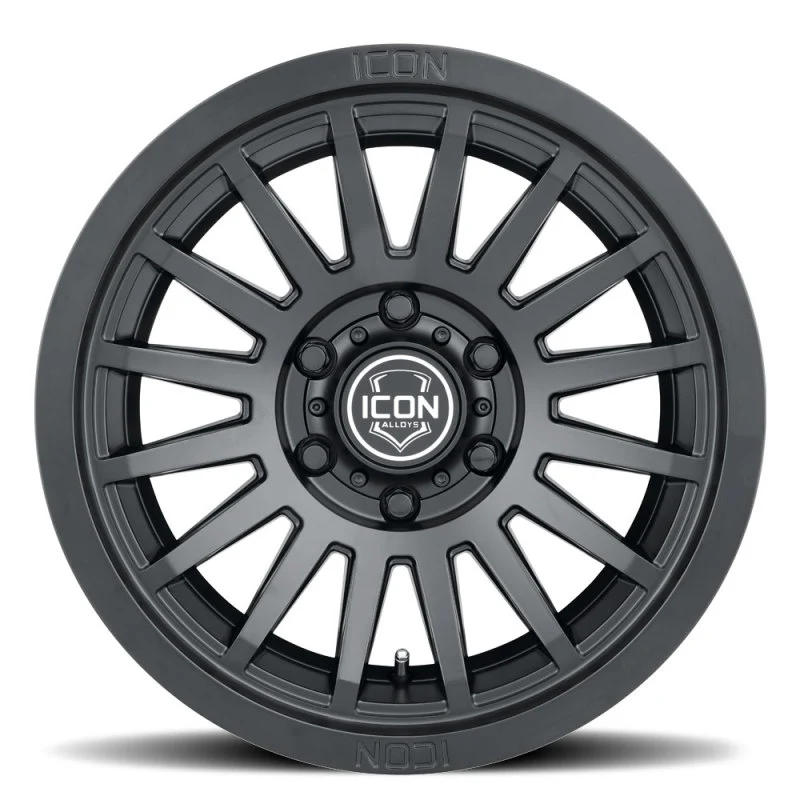 ICON Recon SLX 18x9 6x5.5 BP 25mm Offset 6in BS 95.1mm Hub Bore Satin Black Wheel - Image 3