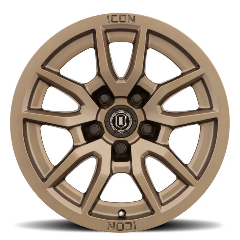 ICON Vector 5 17x8.5 5x150 25mm Offset 5.75in BS 110.1mm Bore Bronze Wheel - Image 2