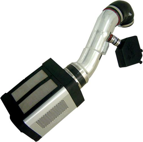 Injen 04-10 QX56 / 04-12 Armada/Titan V8 5.6L w/Power Box Polished Power-Flow Air Intake System - Image 2
