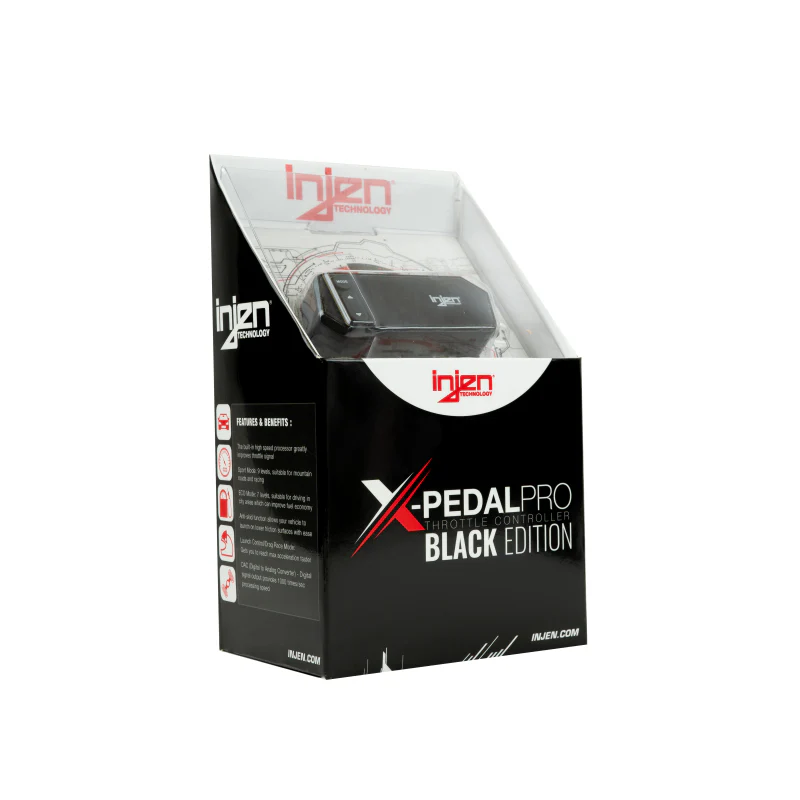 Injen 05-20 Toyota Tacoma 2.7L/3.5L/4.0L X-Pedal Pro Black Edition Throttle Controller - Image 9