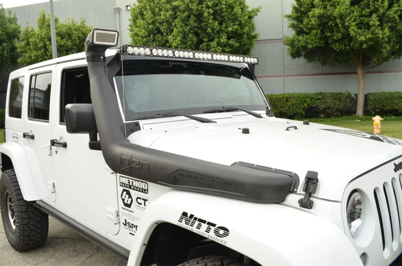 Injen 07-18 Jeep Wrangler (JK) 3.6L V6 Deep Water Crossing Snorkel for Evolution Intake - Image 8