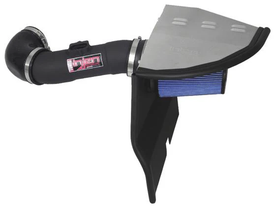 Injen 10 Camaro 3.6L V6 Wrinkle Black Power-Flow Short Ram Air Intake System - Image 2