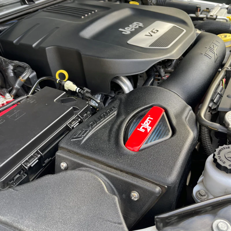 Injen 12-18 Jeep Wrangler JK V6-3.6L Evolution Intake- Dry - Image 2