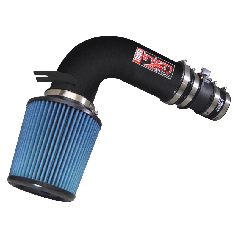 Injen 14-18 Dodge Ram 3.0L V6 Wrinkle Black Power-Flow Short Ram Intake - Image 3