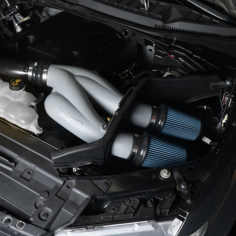 Injen 15-25 Ford F150 / 18-24 Ford Expedition Cement Grey Power-Flow Air Intake System - Image 2