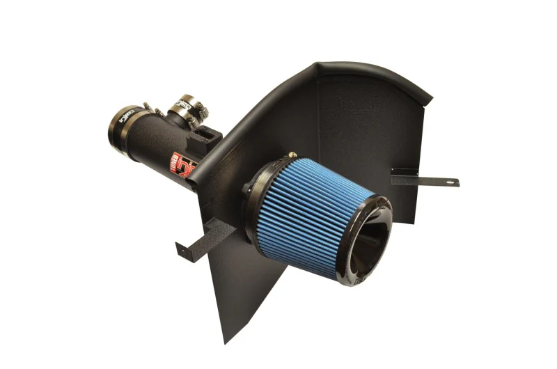 Injen 16-19 Nissan Titan 5.6L Wrinkle Black Power-Flow Air Intake System - Image 2