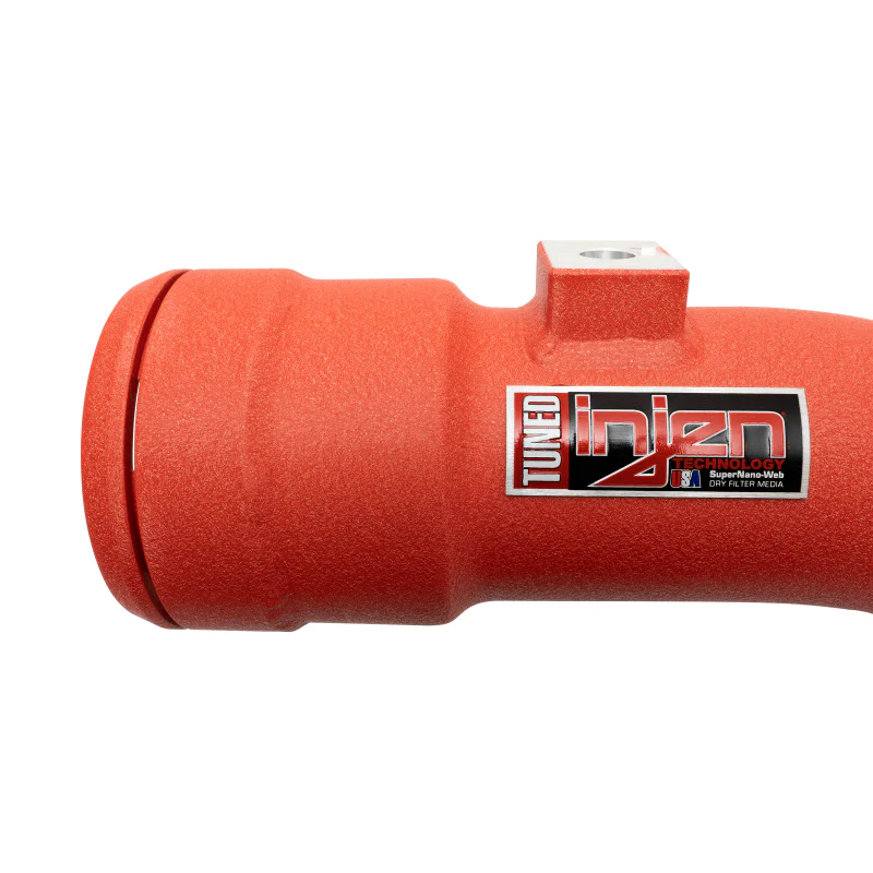 Injen 17-22 Ford F250/F/350/F-450/F-550 V8-6.7L Turbo Diesel Wrinkle Red Intercooler Piping Kit - Image 2