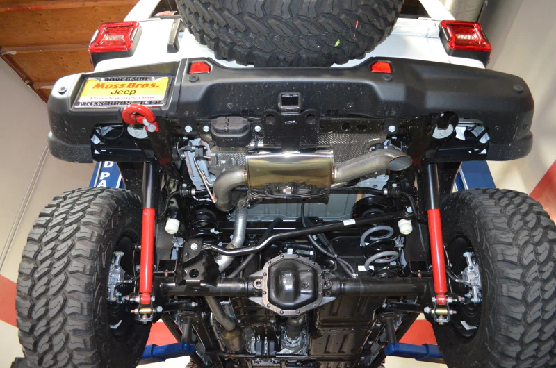 Injen 18-20 Jeep Wrangler JL V6-3.6L & L4-2.0L(t) High Tuck Axle Back Exhaust - Image 3