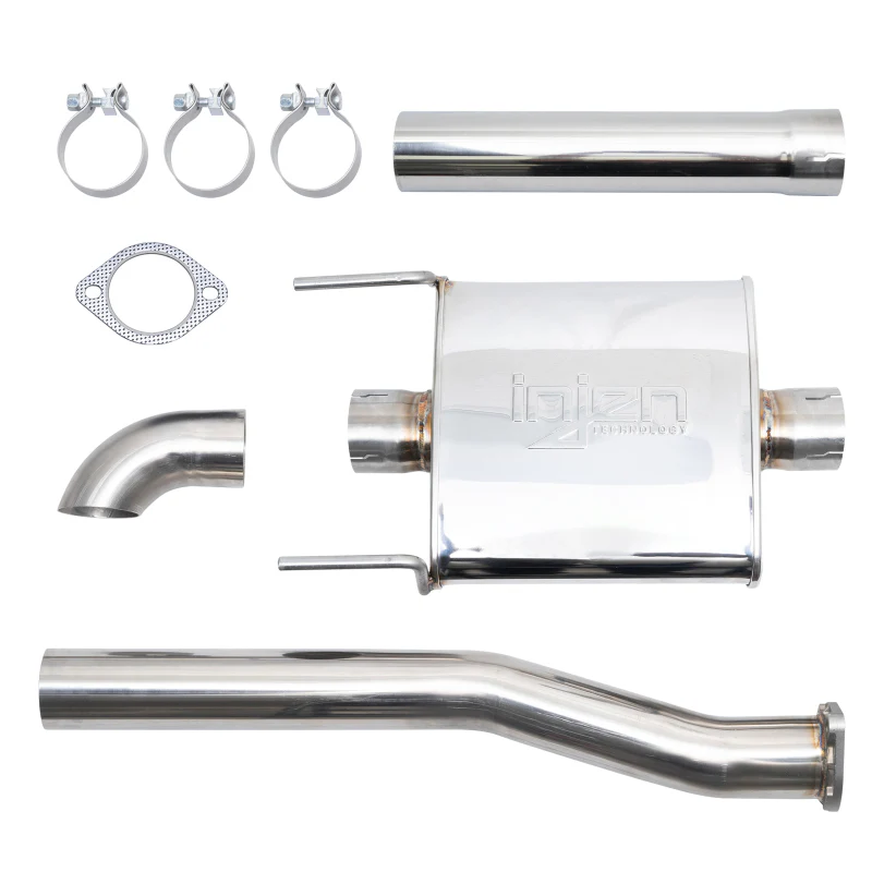 Injen 2016+ Toyota Tacoma L4 2.7L / V6 3.5L Stainless Steel High-Tuck Cat-Back Exhaust System - Image 3