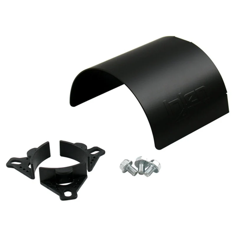 Injen Aluminum Air Filter Heat Shield Universal Fits 2.50 2.75 3.00 Black - Image 3
