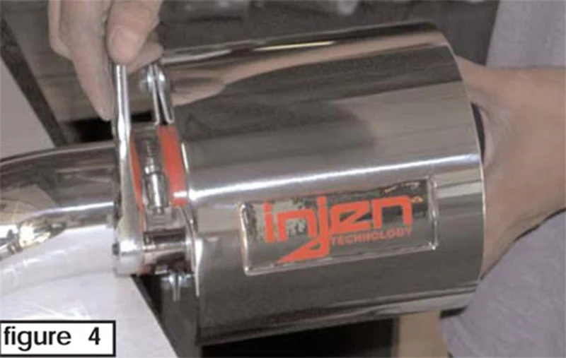 Injen Aluminum Air Filter Heat Shield Universal Fits 2.50 2.75 3.00 Polished - Image 6