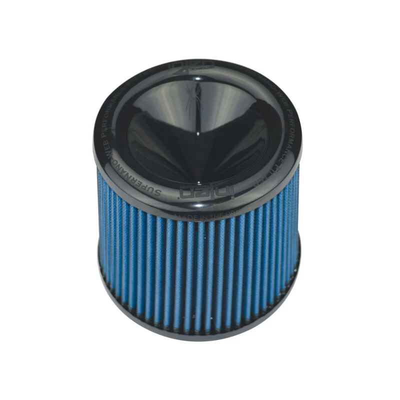 Injen AMSOIL Replacement Nanofiber Dry Air FIlter 5in Flange Diameter/6.5in Base/6in Height/70 Pleat - Image 5