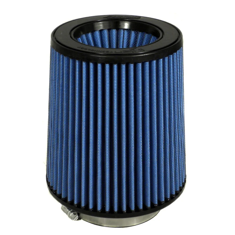 Injen Nanofiber Dry Air Filter - 4in Flange Dia / 6 1/2in Base / 7in Tall / 5 3/8in Top - Image 2