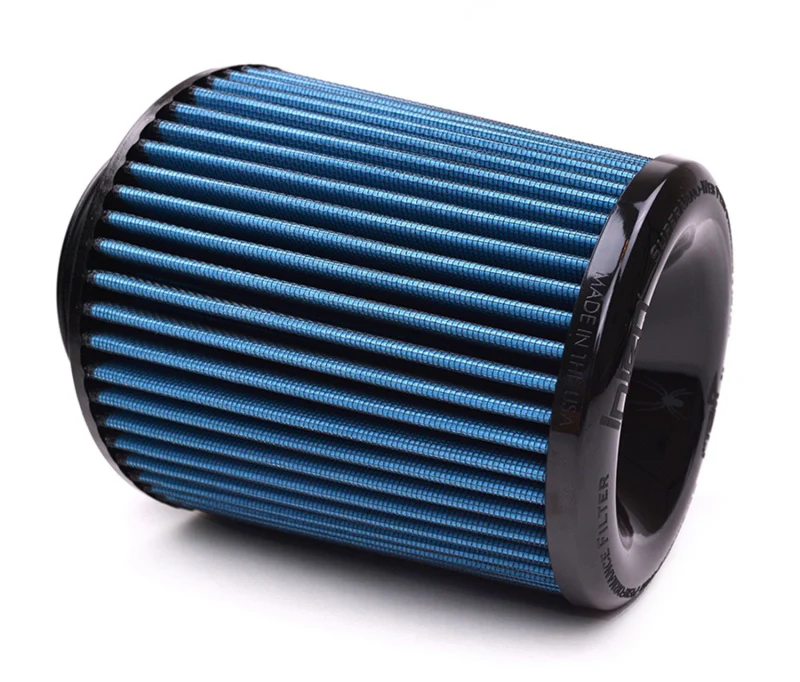 Injen Nanofiber Dry Air Filter - 4in Flange Dia / 6 1/2in Base / 7in Tall / 5 3/8in Top - Image 6