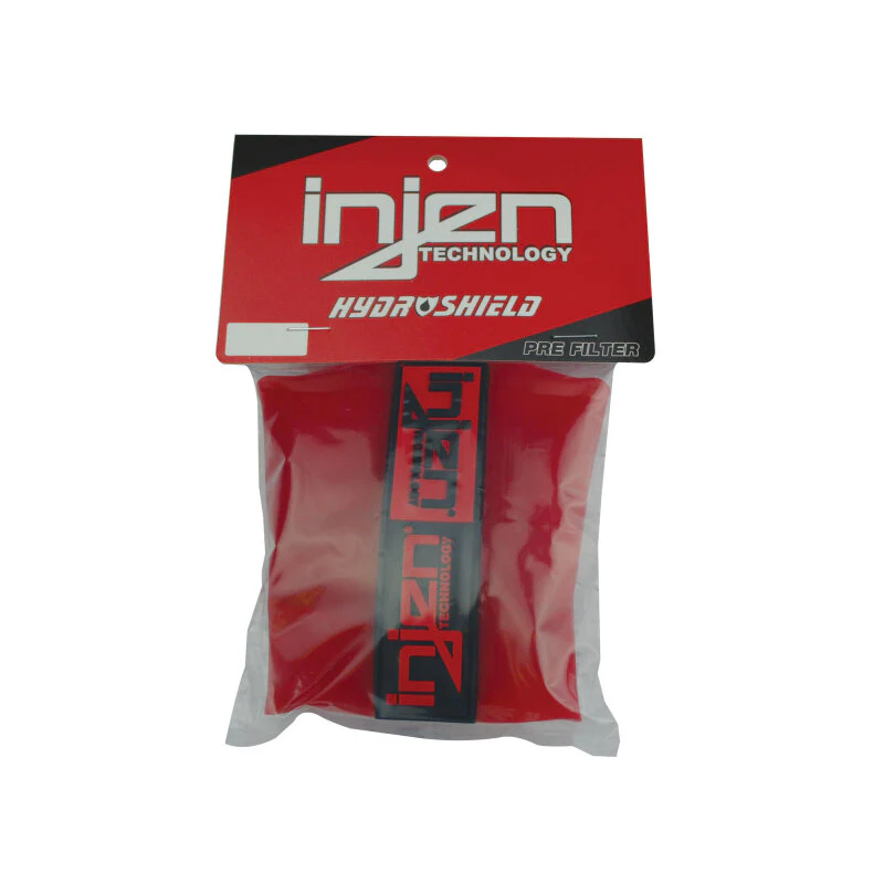 Injen Red Water Repellant Pre-Filter fits X-1021 6in Base / 6-7/8in Tall / 5-1/2in Top - Image 5