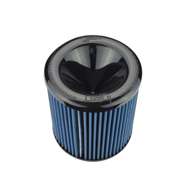 Injen SuperNano Web Dry Air Filter - 3.00 Filter / 6in Base / 6.3in Tall / 5.350in Top - Image 6