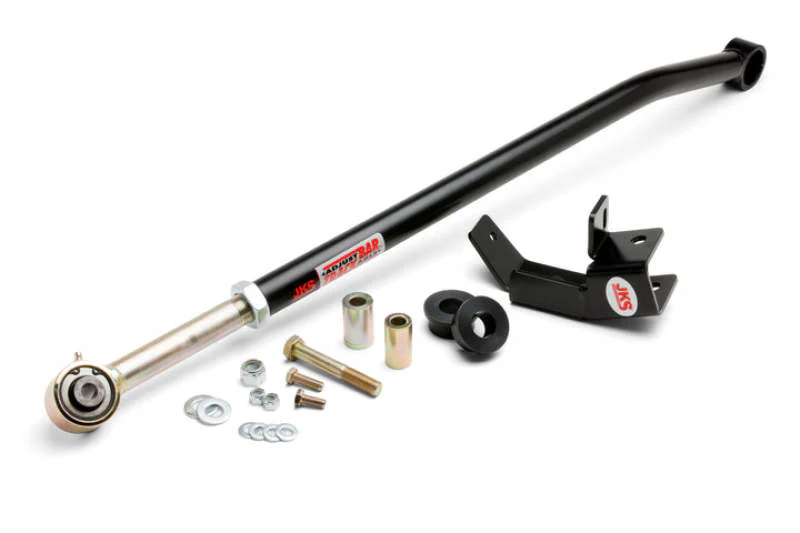 JKS Manufacturing Jeep Wrangler TJ Adjustable Track Bar w/ Relocation Bracket - Rear - Image 3